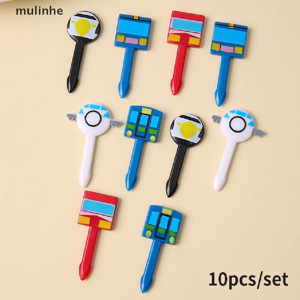 Nĩa Ăn Trái Cây / Tráng Miệng Mini Họa Tiết Hoạt Hình Dễ Thương Cho Bé vn