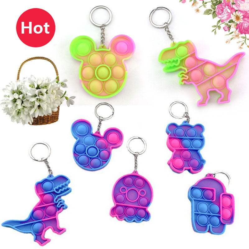 Móc Chìa Khóa Mềm Dẻo Giúp Giảm Căng Thẳng