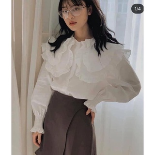 ÁO SƠMI CỔ SEN BÈO