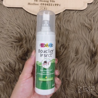 🍃XỊT CHỐNG MUỖI PEDIAKID – BẢO VỆ BÉ VÀ CẢ GIA ĐÌNH 🍃