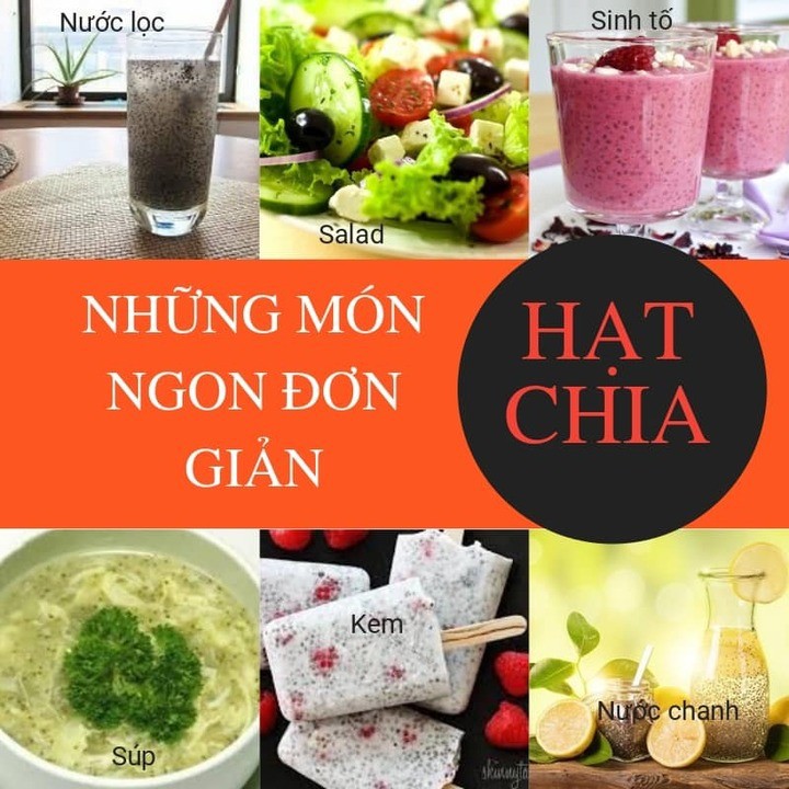 Hạt Chia Hữu Cơ Healthy Food Organic Chia Seed Orange Bag 250g - Úc