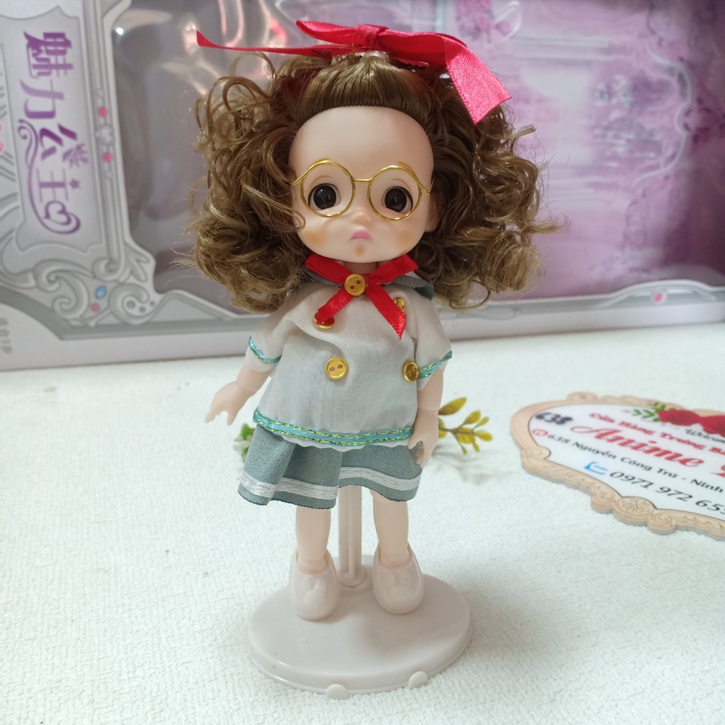 Quần áo và Váy học sinh cho búp bê baboliy 16cm Aniemedolls 638 NCT 7 Mẫu khác nhau