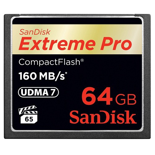 Thẻ nhớ Sandisk Extreme Pro CF 64GB 160Mb/s