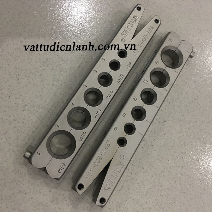 BỘ LÃ LOE ỐNG ĐỒNG LỆCH TÂM VALUE kèm DAO CẮT VFT-808-IS 1 KẸP - VFT-808-MIS 2 kẹp TD