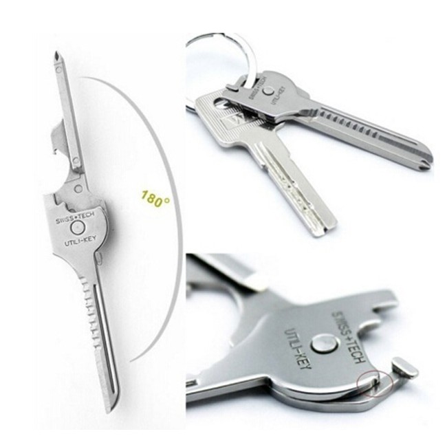Chìa Khóa Đa Năng 6 Trong 1 Bằng Thép Không Gỉ / EDC