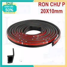 Ron Gioăng Cao Su Chữ P Dài 5 Mét Dán Cửa Xe Hơi Ô Tô Chống Ồn Giữ Nhiệt