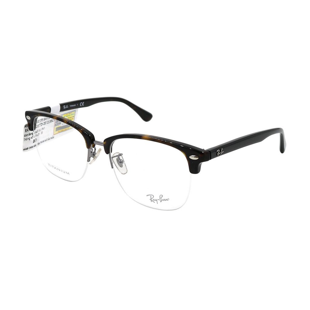 RB5357TB 2012-Gọng kính nam nữ Rayban chính hãng (55-18-145), thiết kế dễ đeo bảo vệ mắt