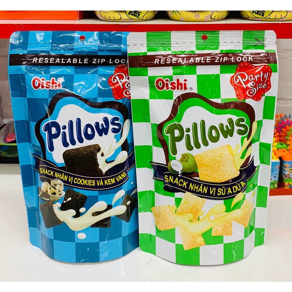Snack Pillows Oishi nhiều vị gói 95g