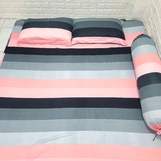 BỘ DRAP THUN HÀN QUỐC 4 MÓN [ 1 GA TRẢI GIƯỜNG, 2 VỎ GỐI NẰM, 1 VỎ GỐI ÔM].