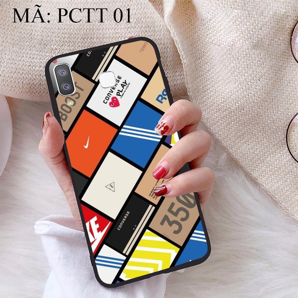 Ốp lưng Samsung A8 Star viền dẻo TPU BST Phong Cách Thể Thao