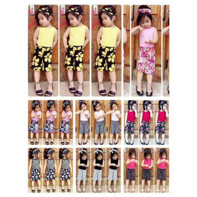 bộ crop top cực điệu