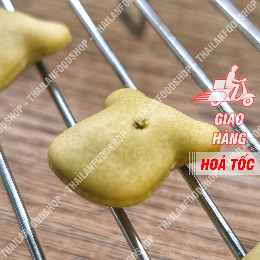 Bánh Gấu Chùm Ngây Nhân Kem Hiệu Moringa Hộp 500gr