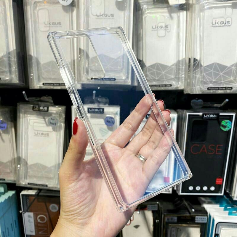 Ốp lưng chống Sốc Likgus Trong suốt Cho Samsung Note 8/note 9/note 10/note 10 plus/note 10 lite/note 20/note 20 ultra