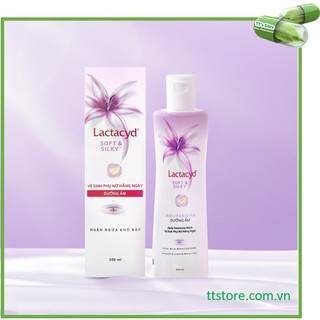 Dung dịch vệ sinh phụ nữ Lactacyd Soft & Silky