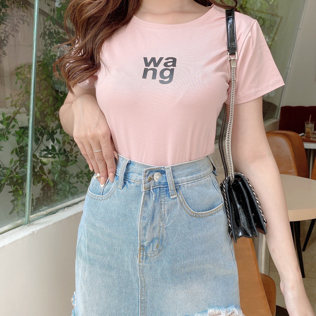 Áo thun thái chữ nhỏ xinh | BigBuy360 - bigbuy360.vn