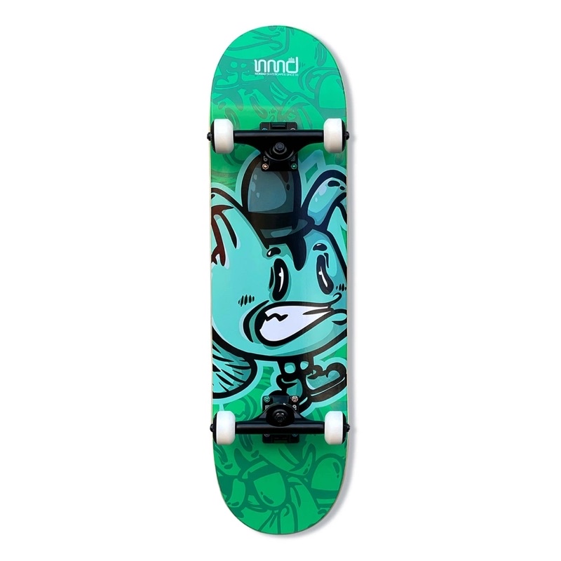 Ván Trượt Skateboard Tiêu Chuẩn Châu Âu - NOMAD FREAK GREEN COMPLETE 8.0