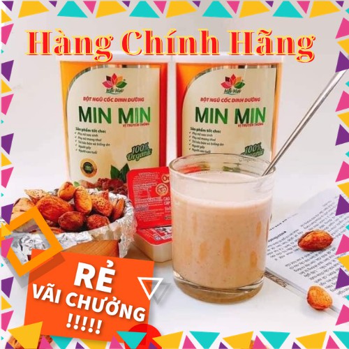 Ngũ Cốc Lợi Sữa - Mẫu mới 29 loại Hạt, Bột Ngũ Cốc Min Min (500GAM)