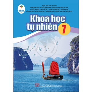 Sách Khoa học tự nhiên 7 CD và 3 tập nhãn vở cấp 2