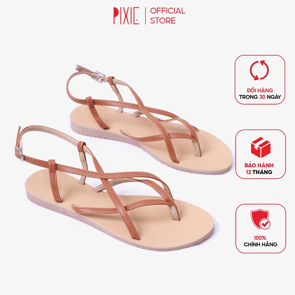 Giày Sandal Bệt Xỏ Ngón Pixie X497