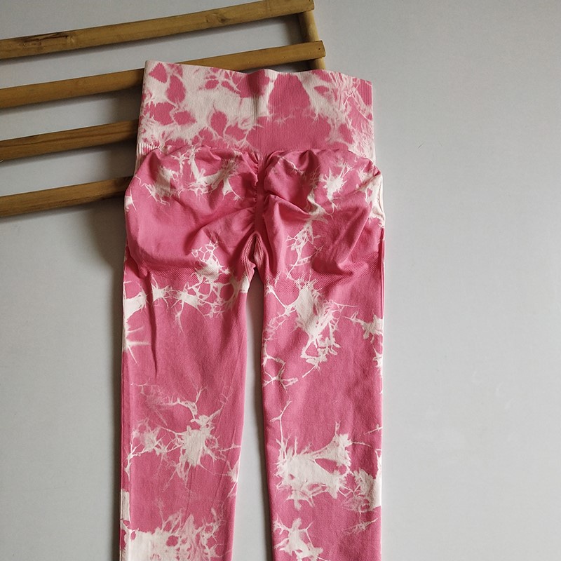 Quần legging BEAUTYTREND nhuộm màu nhanh khô lưng cao có thể dùng khi tập thể thao chạy bộ