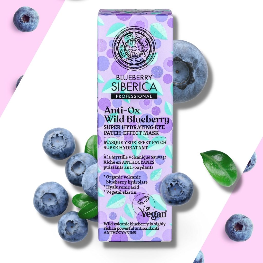 Mặt Nạ cho vùng da quanh mắt NATURA SIBERICA dưỡng da chuyên sâu SUPER HYDRATING EYE PATCH-EFFECT MASK 30ml