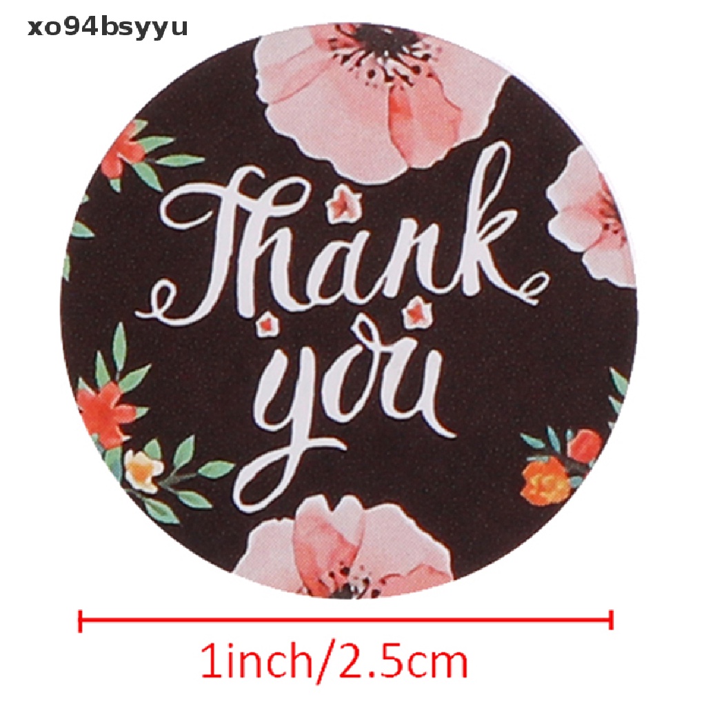 500 Nhãn Dán Thank You Xo94Bsyu Trang Trí Sổ Tay Tiệc Cưới