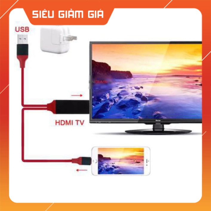 💟💟 Cáp MHL sang HDMI, HDTV kết nối điện thoại IOS với TV (iPhone 5 6 7),iPad 💟💟