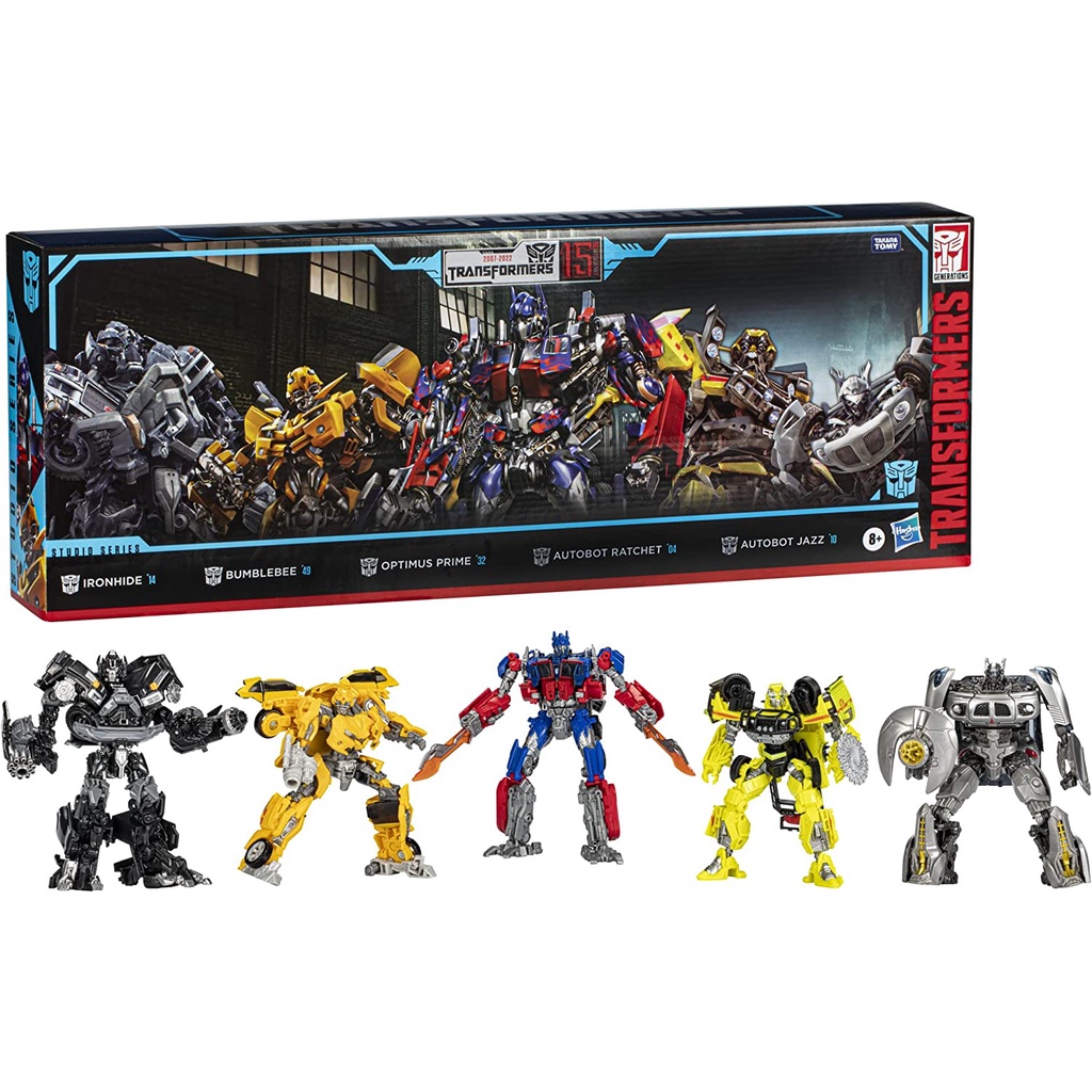 Mô hình robot Hasbro 🤖 Transformers Studio Series: Transformers 1:Journey to the Earth 🤖 15th Anniversary 5-pack Autobot
