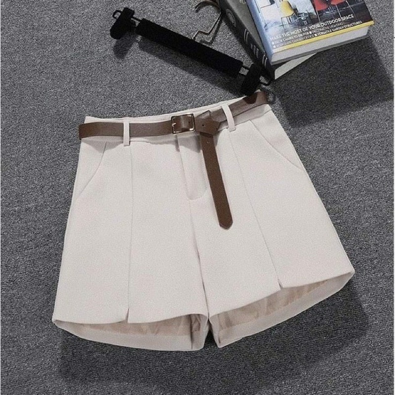 Quần Short Nữ  Giá Sỉ  Quần Short xẻ gấu giữa, Xưởng May Ngọc Nam 91