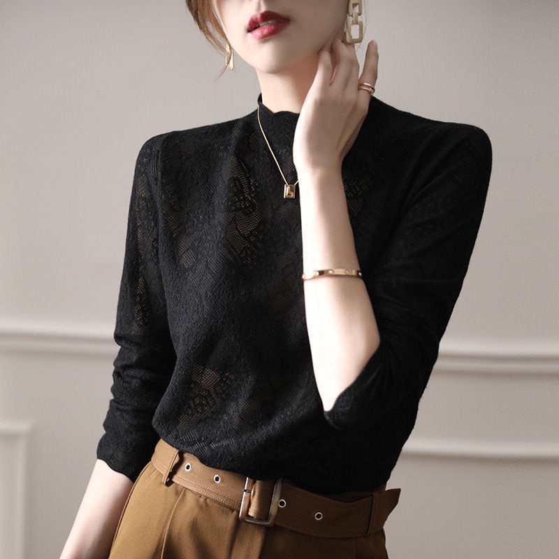 Áo len tay dài phong cách Pháp chất lượng cao cho nữ