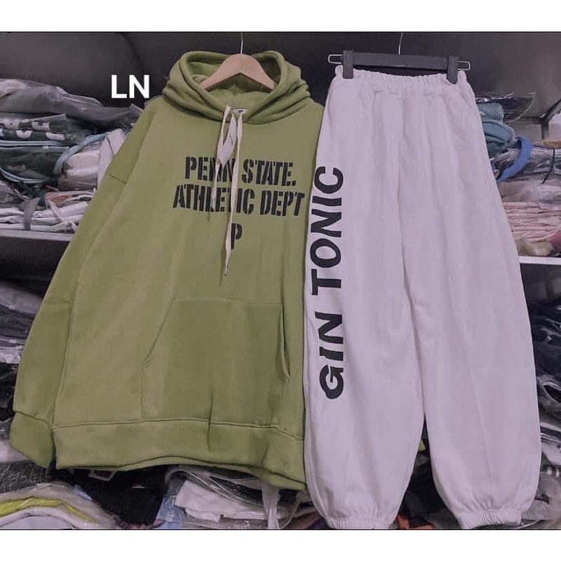 Áo hoodie nỉ cotton PEN LN12
