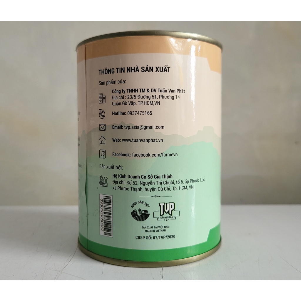 [Hộp 560g] HẠT ĐÁC ĐƯỜNG PHÈN [VN] FARMER Arenga Pinnata