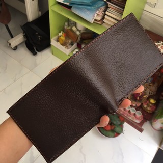 Bóp/Ví Da Bò Nam Miu Hạt Cổ Điển VDBN0036