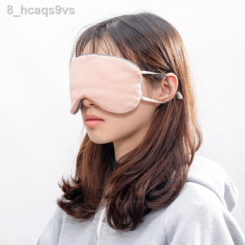 ♗✙MINISO sản phẩm nổi tiếng mát mẻ và nhiệt độ mặt nạ mắt treo tai kép ngủ che nắng mệt mỏi