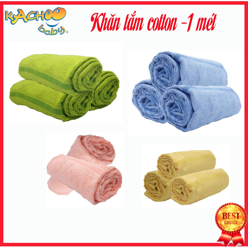 Khăn tắm cotton 1 mét - Hiệu KACHOO