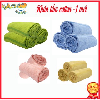 Khăn tắm cotton 1 mét (50 x 100cm)- Hiệu KACHOO