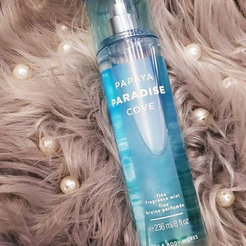Body mist papaya paradise cove hàng Thái 236ml ngọt ngào, thanh nhẹ thoảng của trái cây tươi mát và thiên nhiên
