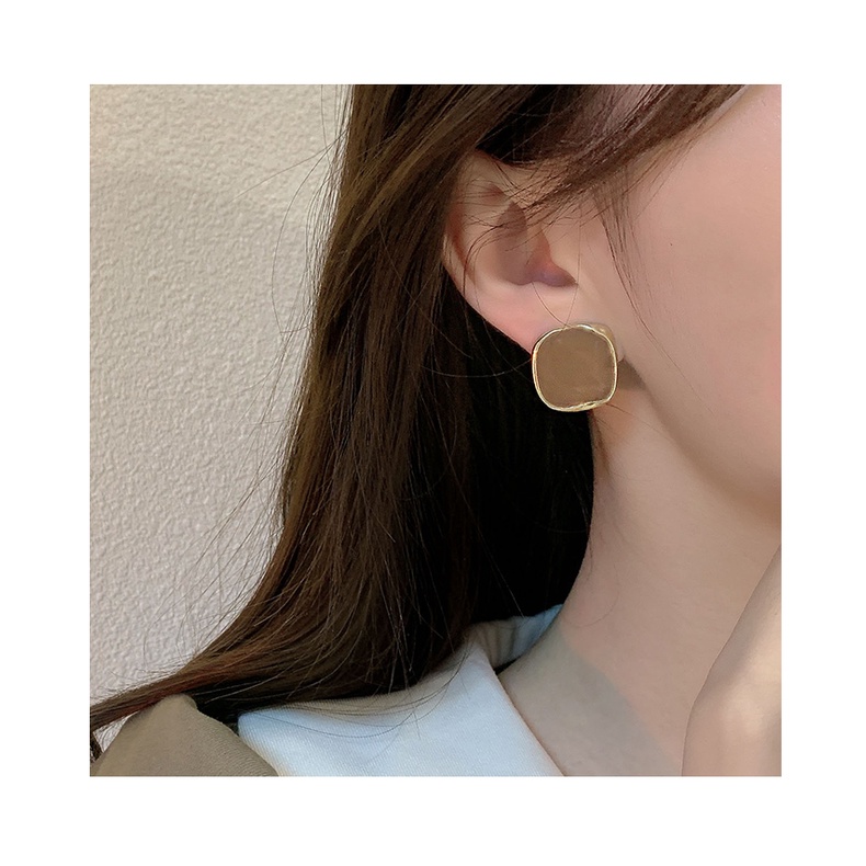 Bông Tai Hình Tròn tok tok Phong Cách Pháp Sang Trọng Thời Trang Cho Nữ 2023