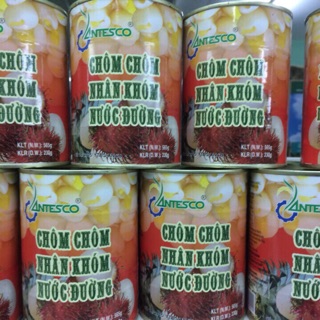 Chôm chôm nhân khóm nước đường 1 hộp