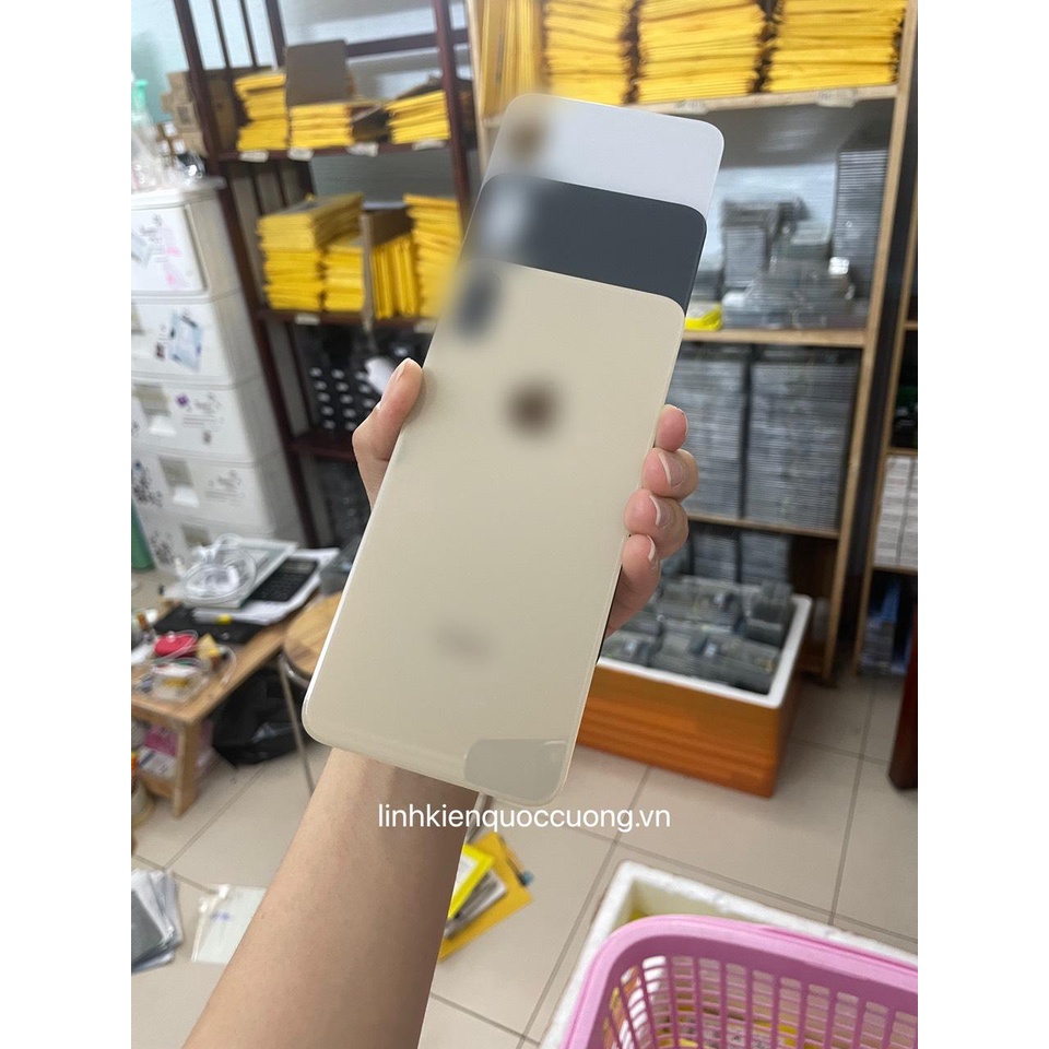 Lưng iPho X/ X-S/ X-S-M lỗ cam to - không cần mài viền cam khi thay lưng