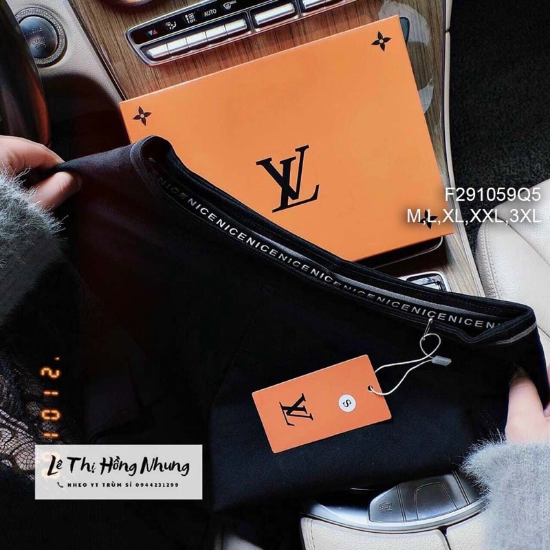 Quần legging đen viền