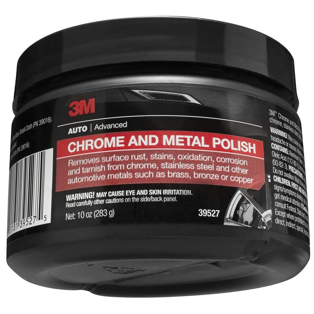 Kem đánh bóng kim loại 3M Chrome and Metal Polish 283g