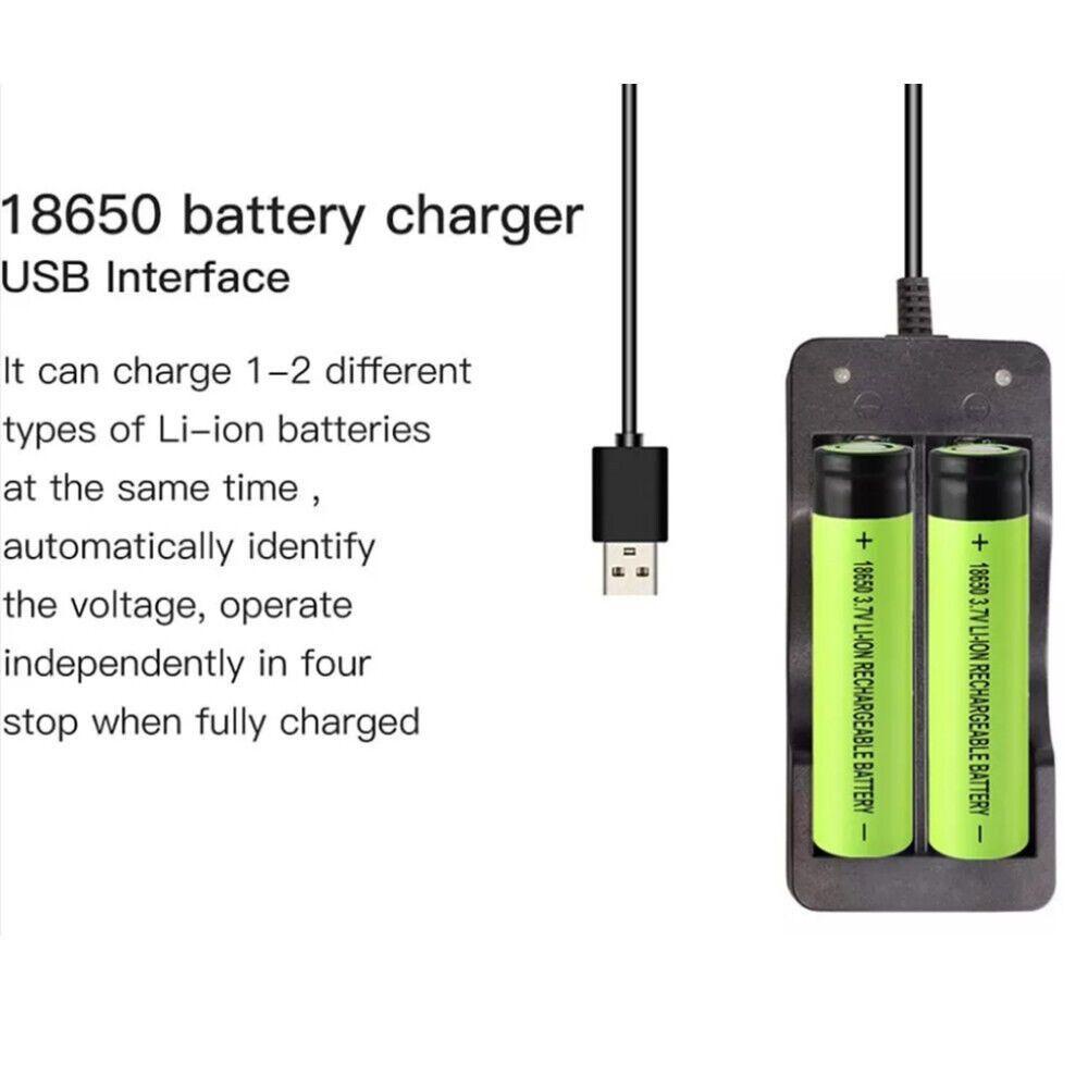 BTLIMER Đế Sạc Pin Li-Ion 18650 3.7V Có Đèn LED Chỉ Báo Thông Minh Ổn Định