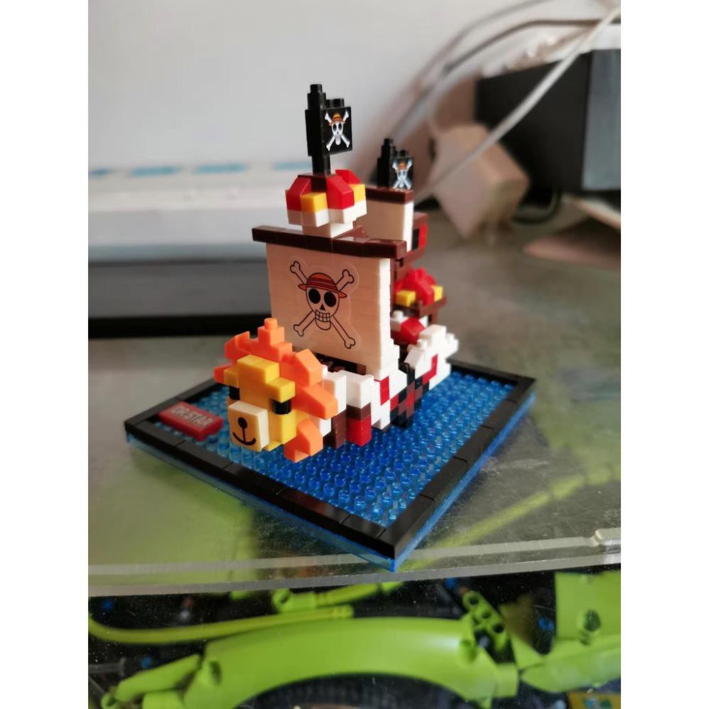 Bộ lắp ráp lego mô hình One piece thuyền hải tặc nhiều chi tiết