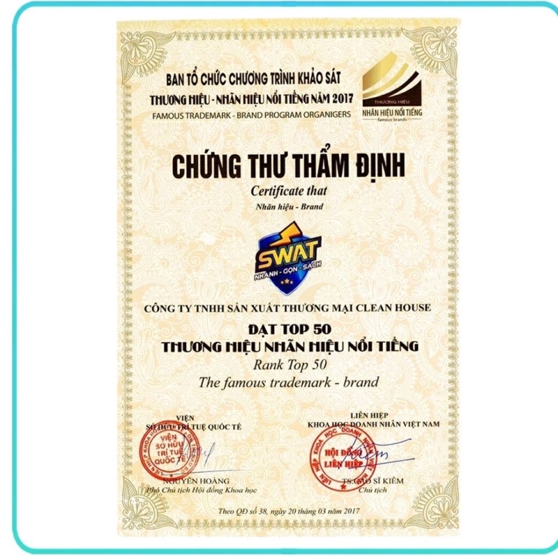 Nước giặt xả 5 trong 1 Swat Luxury hương hoa thơm thiên nhiên công nghệ Thái Lan 2,2kg