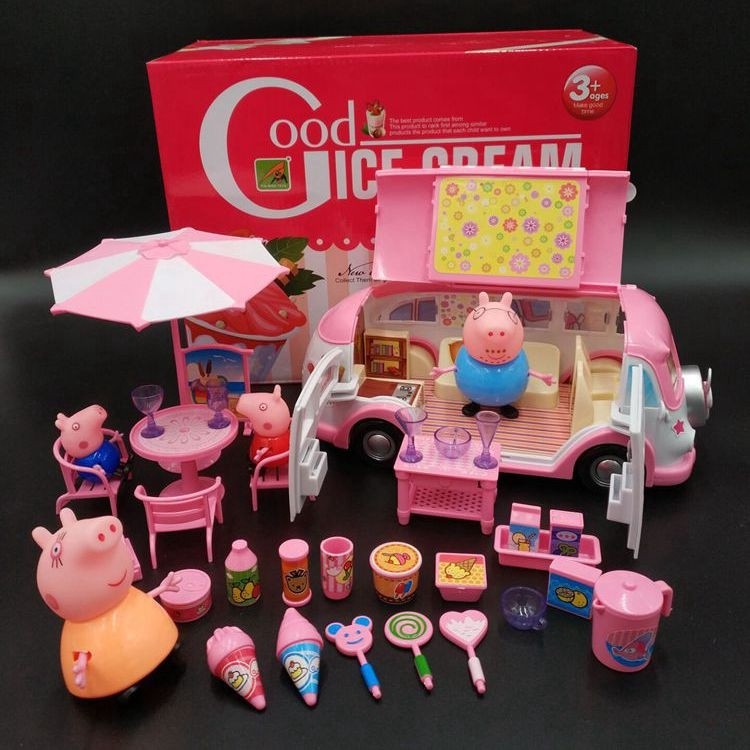 [Mã LIFETOYS1 giảm 30K đơn 99K] Đồ Chơi Mô Hình Gia Đình Heo Peppa Dễ Thương