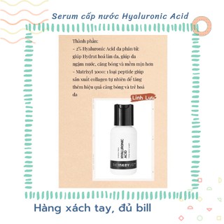 [SẴN] Tinh chất cấp nước, phục hồi da The Inkey List Hyaluronic Acid