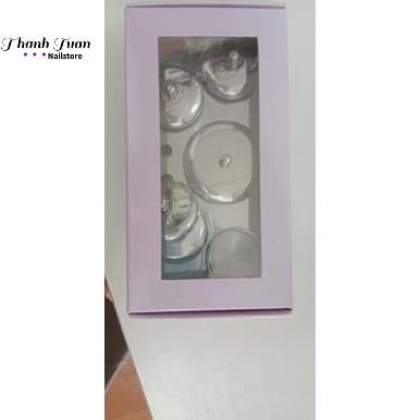 Bộ NỒI INOX đựng lưu huỳnh có sẵn 2 loại 3 và 5   - Phụ kiện đồ nail