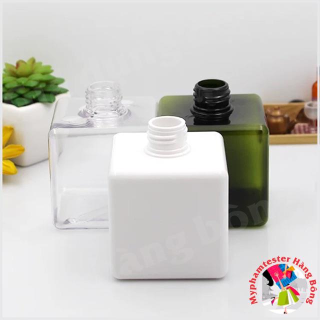 Chai chiết PETG 250ml dạng nắp bật