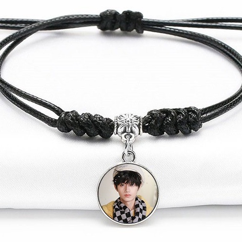 Vòng tay IN HÌNH Chu Chí Hâm Gia tộc TF idol